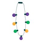 Light-Up Oversized Mardi Gras Necklace