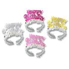 Happy Birthday Tiaras w/Fringe