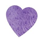 Embossed Foil Heart Cutout
