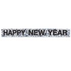 Metallic Happy New Year Fringe Banner