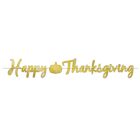 Foil Happy Thanksgiving Streamer