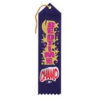 Bedtime Champ Award Ribbon