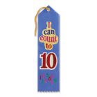 I Can Count To Ten Award Ribbon