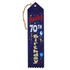 Happy "70th" Birthday Award Ribbon