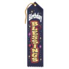 Navy Birthday Blessings Ribbon