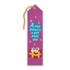 A True Friend Is A Gift From God Ribbon