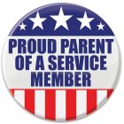 Proud Parent Of A Service Member Button
