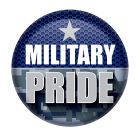 Military Pride Button