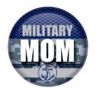 Military Mom Button
