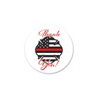 Thank You! Firefighters Button
