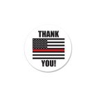 Thank You! Firefighters Button