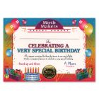 Very Special Birthday Certificate