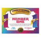 Number One Certificate