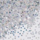 Silver Holographic Stars Confetti