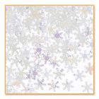 Iridescent Snowflakes Confetti