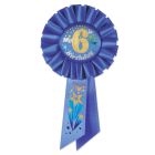 My "6th" Birthday Rosette