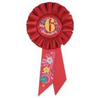 My "6th" Birthday Rosette