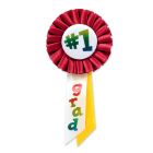 #1 Grad Rosette