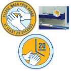 Wash Your Hands Removable Clings