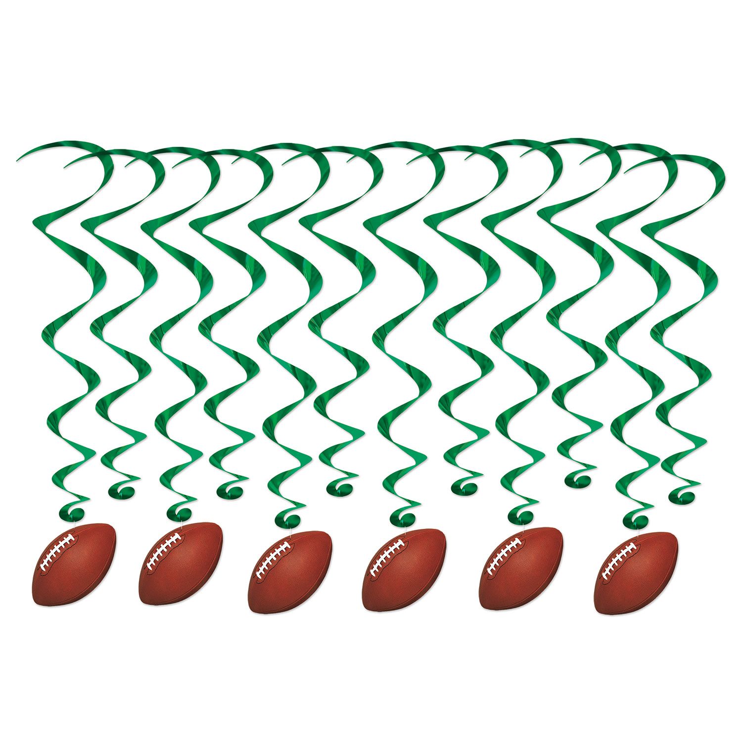 The Beistle Company Football Beads