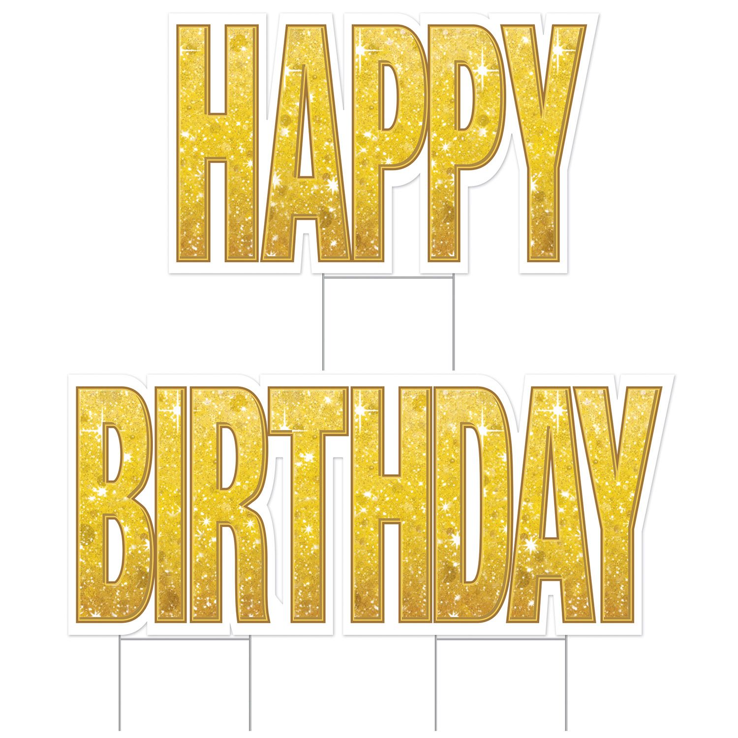 BIRTHDAY BASH エコファージレ 53848-GD_plas-jumbo-happy-
