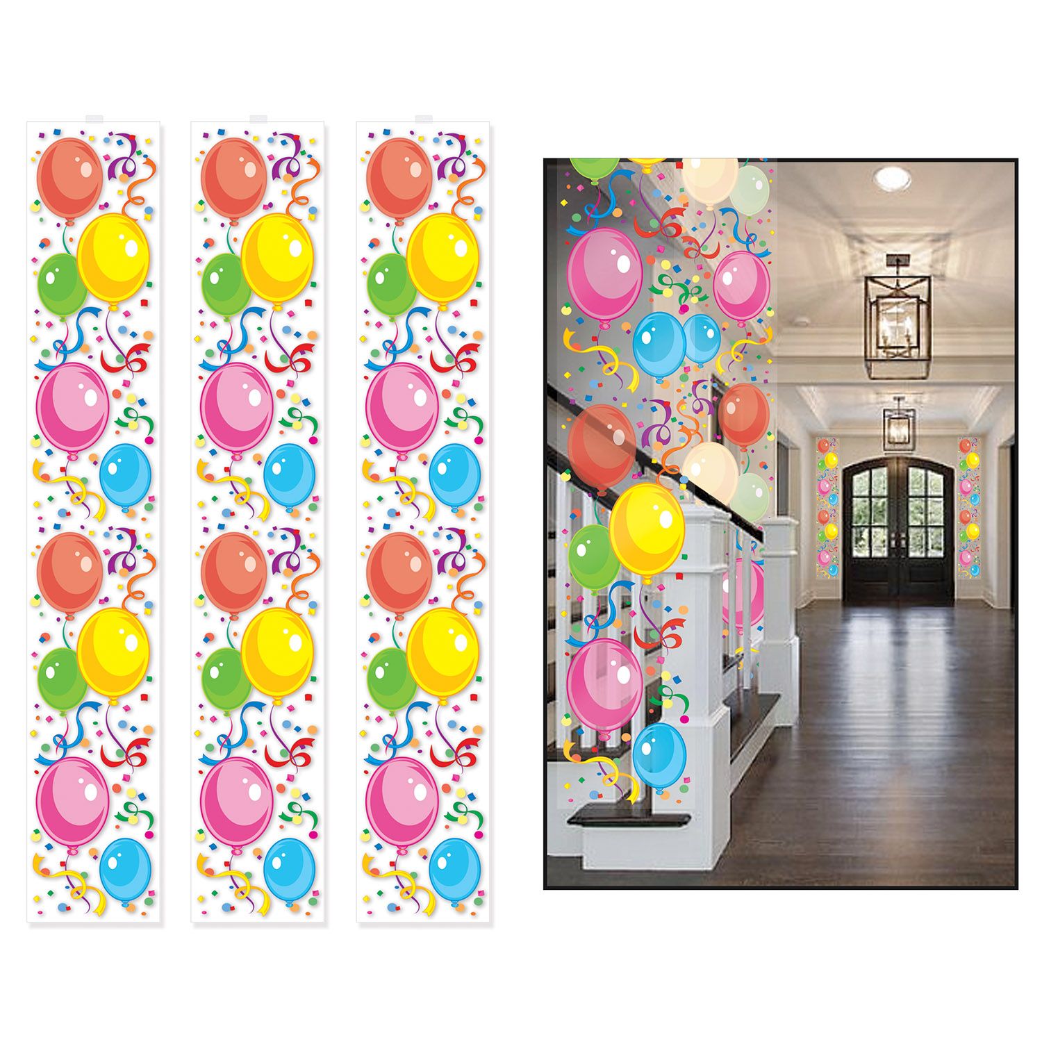 【BOK PLACE】Destroyed Pleated Pin Tuck Balloon W PT XL Ver Ponamfo Adult Garland Kit Balloons, Latex Blue, 110 Piece