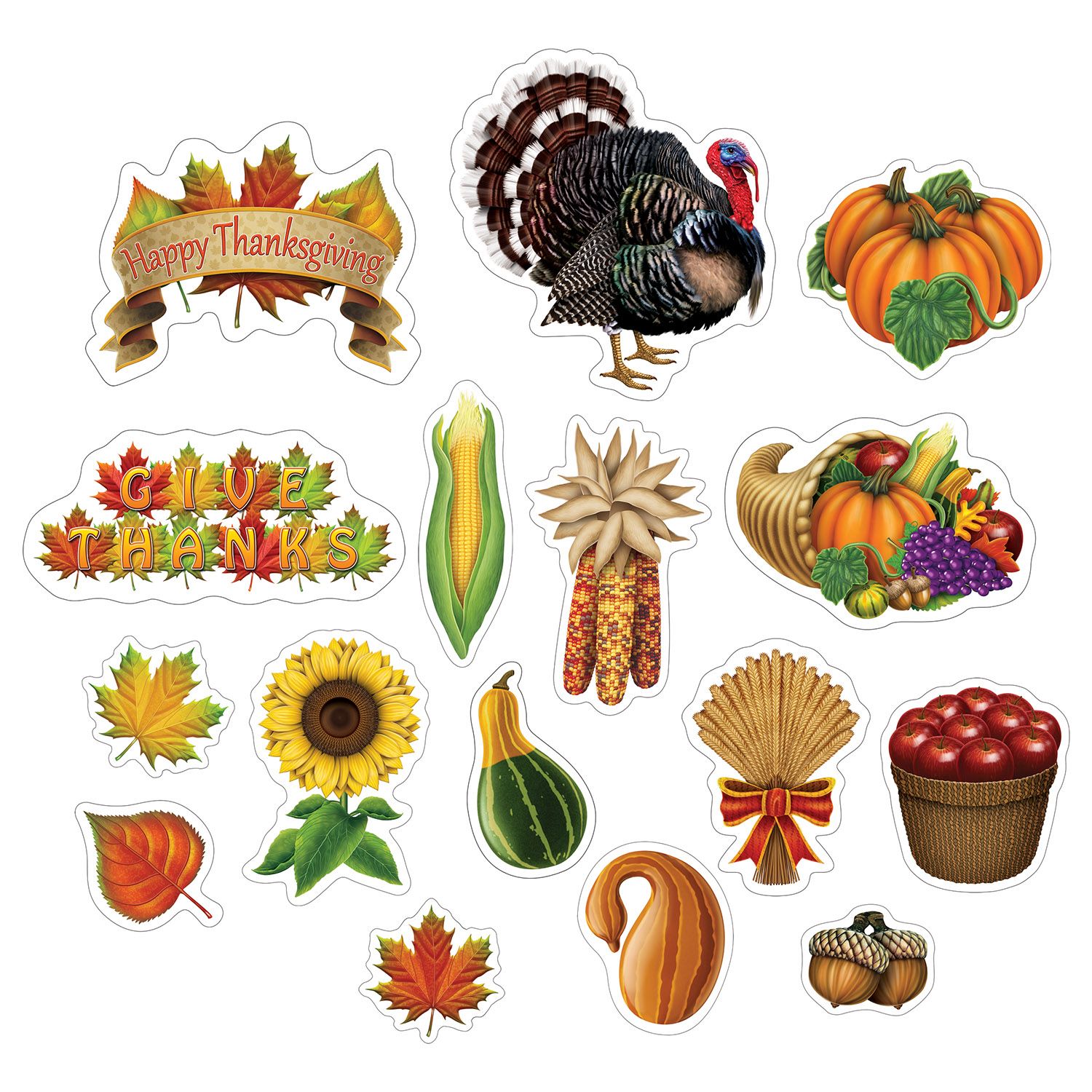 thanksgiving cutouts