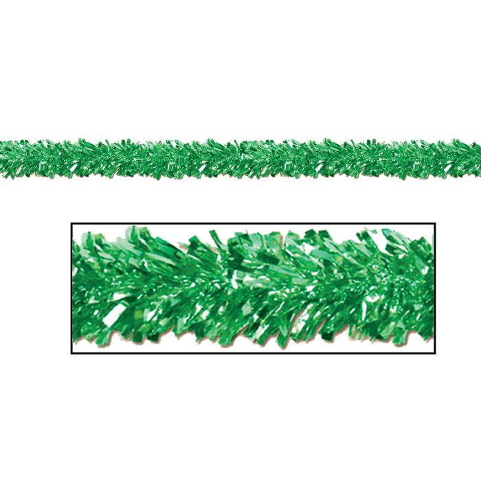 6-Ply FR Metallic White Festooning Garland 