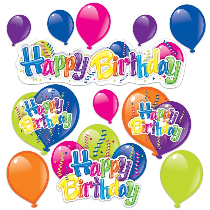 Happy Birthday Cutouts Happy Birthday Cutouts