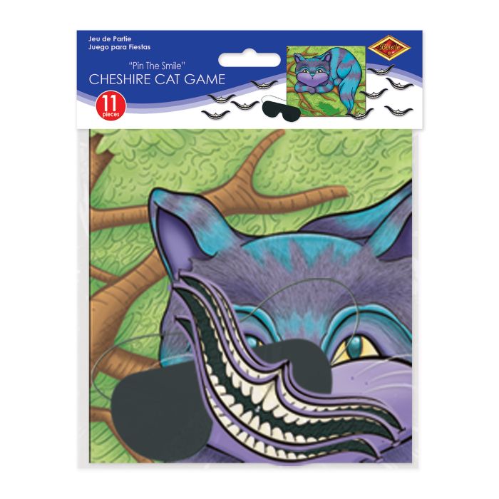 Pin The Smile On The Cheshire Cat Game