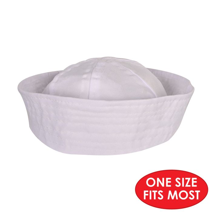 Beistle Sailor Hat, One size, White