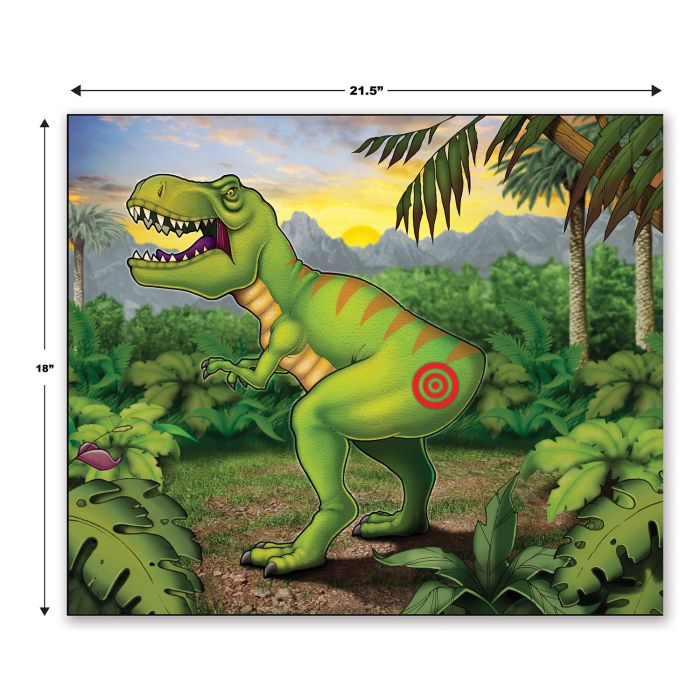 Pin The Tail On The Dinosaur Birthday Party Game TREX