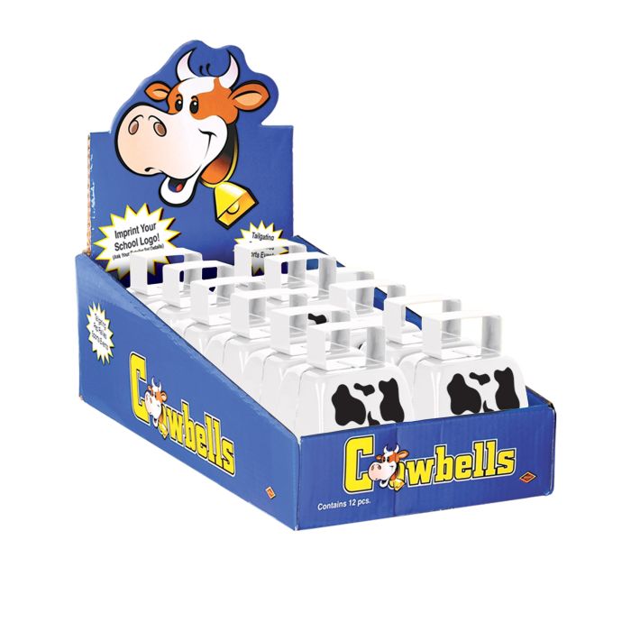 COW BELL INSIDE AIOT! ver.（COLORS：BLUE） Cow Print Cowbell