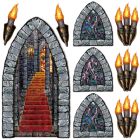 Stairway, Window & Torch Props