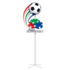 Flat Soccer Ball Pole Topper