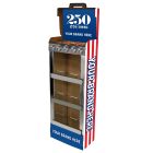 60" h x 19-3/4" w x 10-1/4" d 250th Birthday 4-Shelf GRILL Case Display