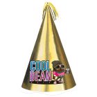 Foil Cone Hat w/ Foil Tassel