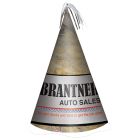 Paper Cone Hat w/ Foil Tassel