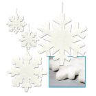 Fluffy Snowflakes