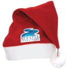 Plush Santa Hat w/White Felt Trim - Heat Transfer