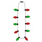 Light-Up Christmas Light Bulb Necklace