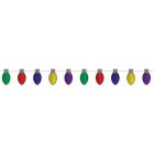Christmas Light Bulb Streamer