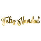 Foil Feliz Navidad Streamer