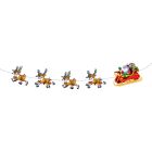 Santa & Sleigh Streamer