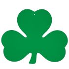 Printed Shamrock Cutout