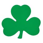 Printed Shamrock Cutout