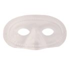 White Half Mask