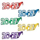 2027 Glittered Foil Eyeglasses