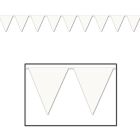 White Pennant Banner
