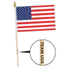 Polyester American Flag, 4"h x 6"w 